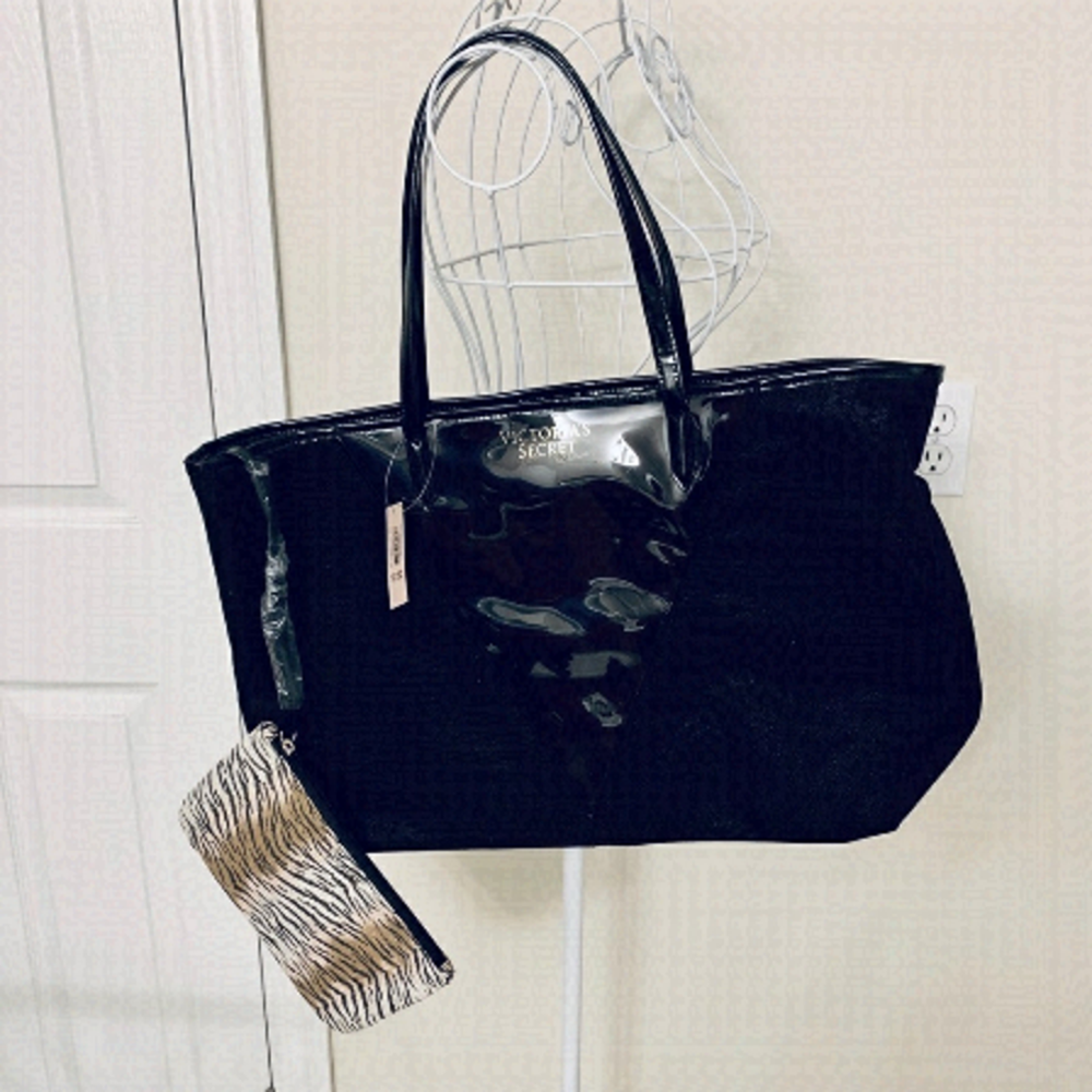Victoria Secret tote w/little tiger bag